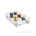 Stainless Steel Pull Out Drawer Storage Baskets